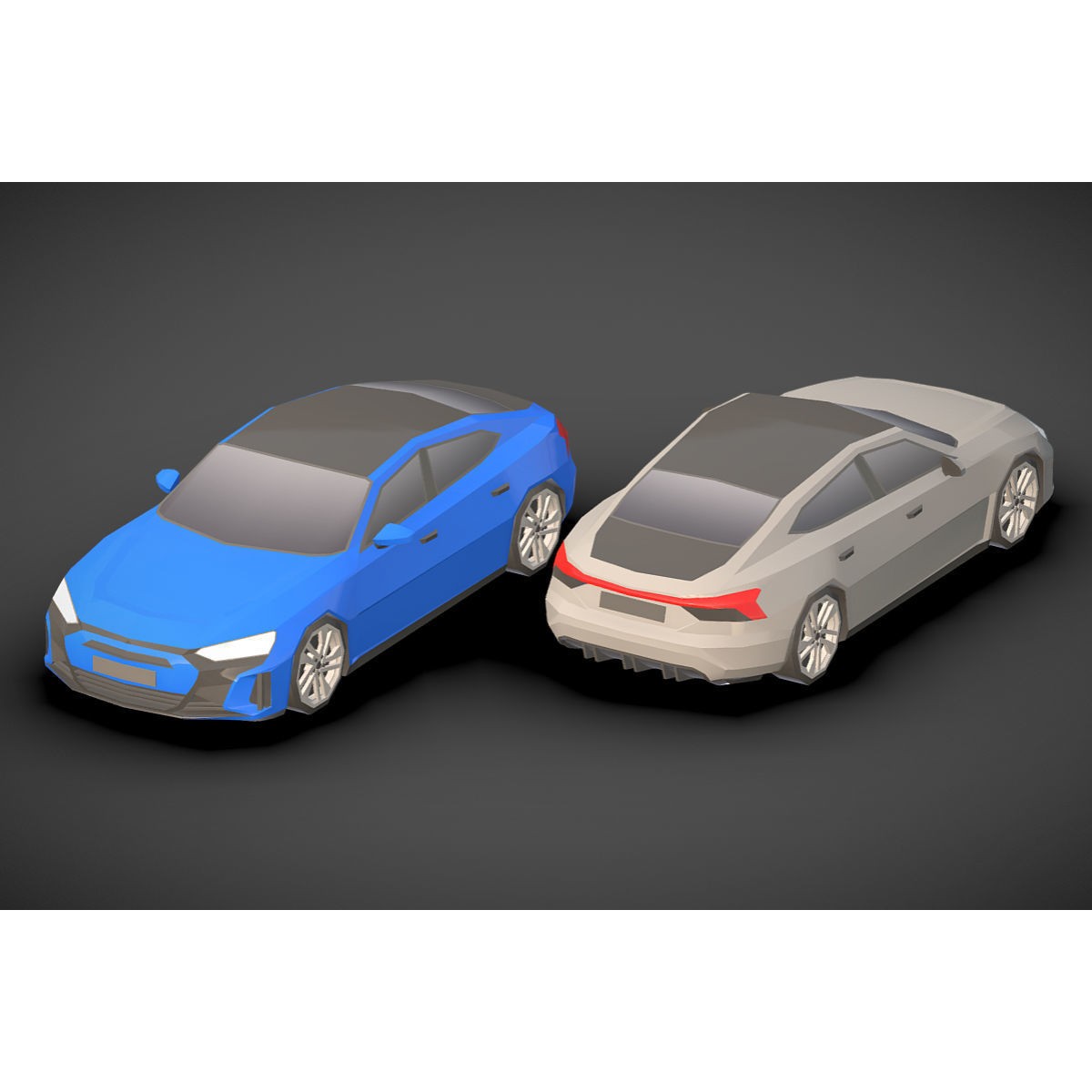 Vehicle Pack - Low-Poly Game-Ready 3D Model - View 30
