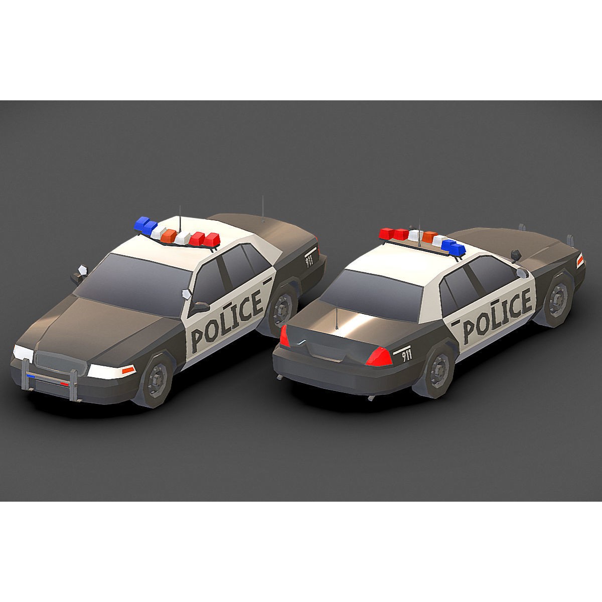 Vehicle Pack - Low-Poly Game-Ready 3D Model - View 31