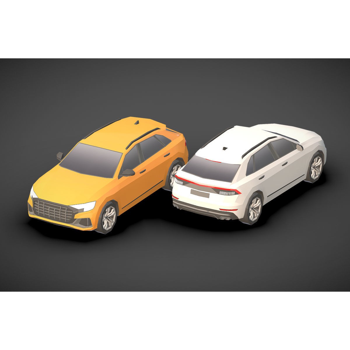 Vehicle Pack - Low-Poly Game-Ready 3D Model - View 33