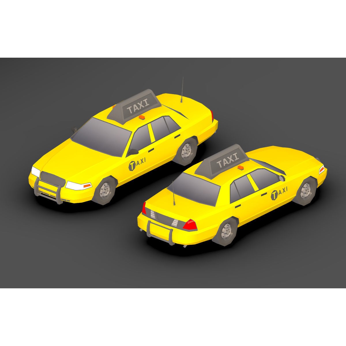 Vehicle Pack - Low-Poly Game-Ready 3D Model - View 36