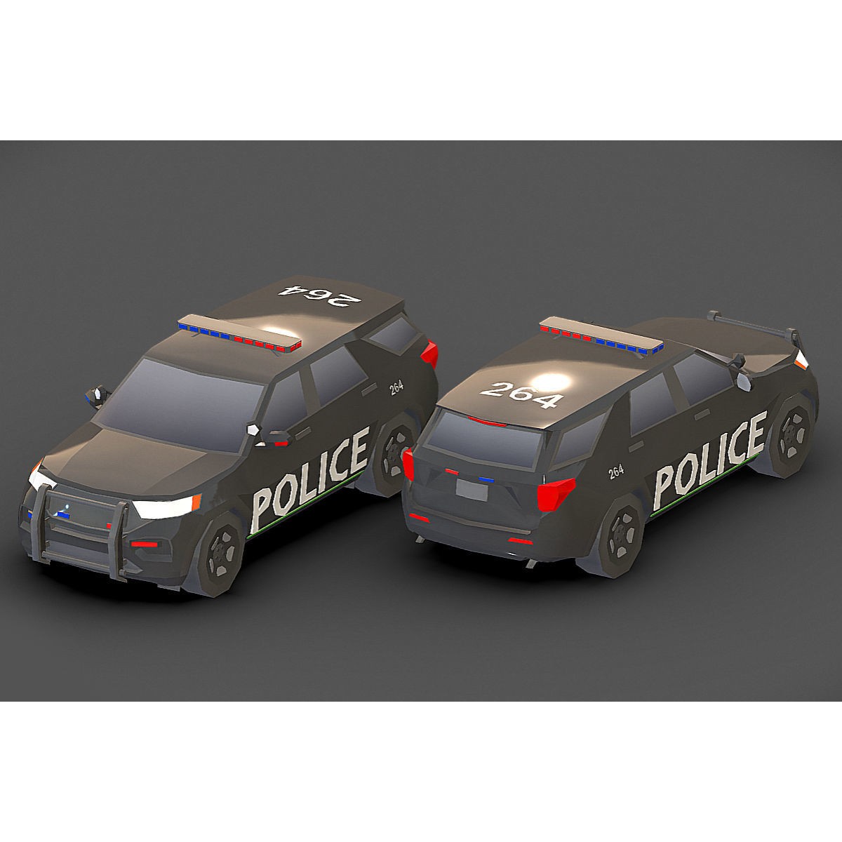 Vehicle Pack - Low-Poly Game-Ready 3D Model - View 40