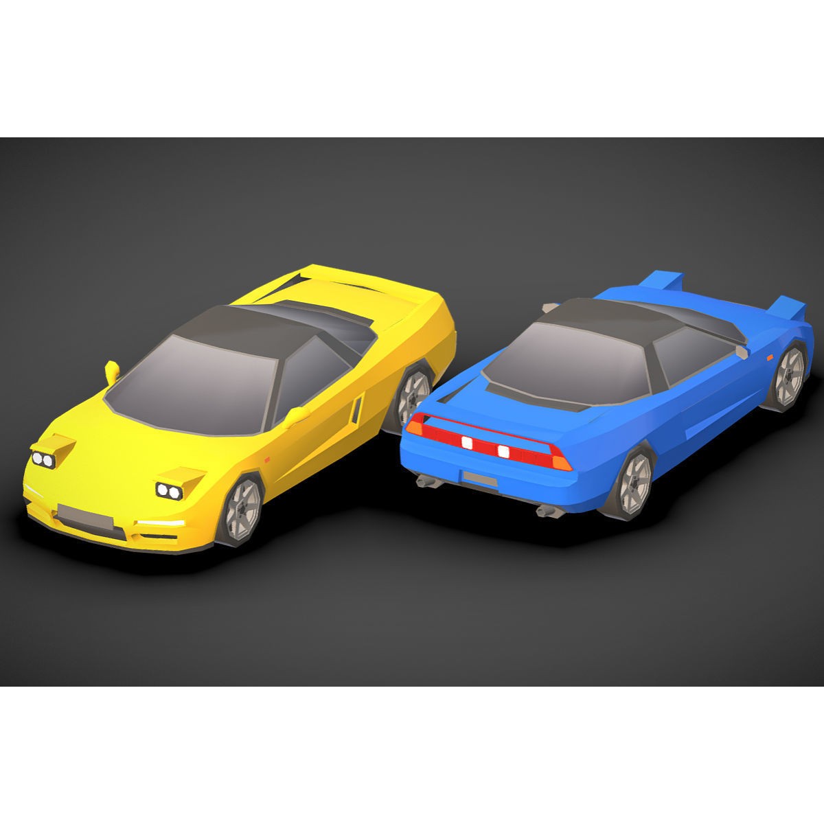 Vehicle Pack - Low-Poly Game-Ready 3D Model - View 47