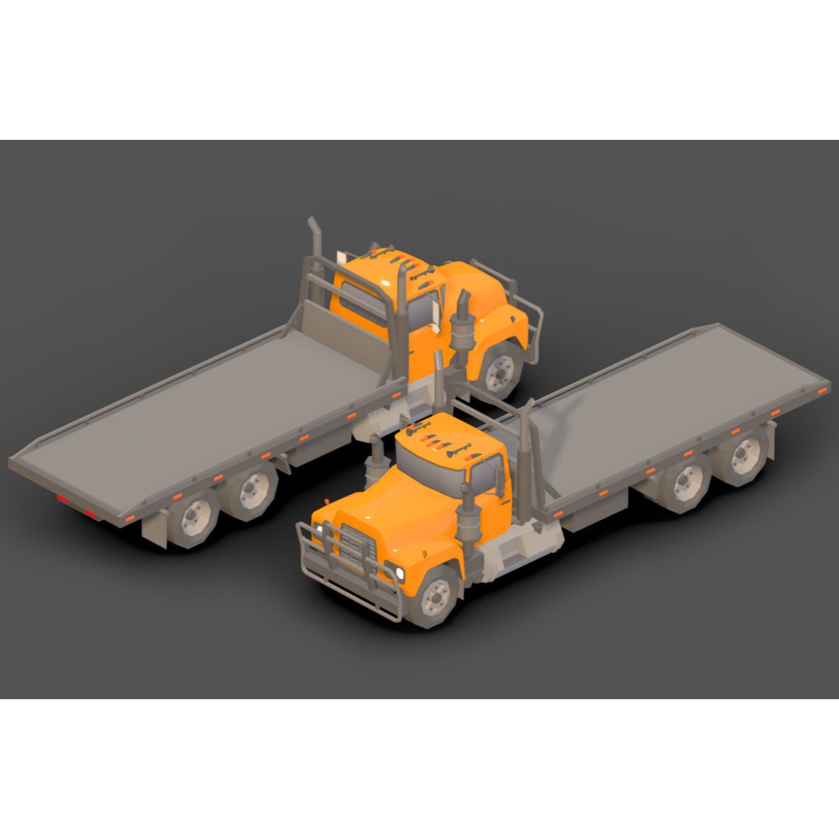 Vehicle Pack - Low-Poly Game-Ready 3D Model - View 48