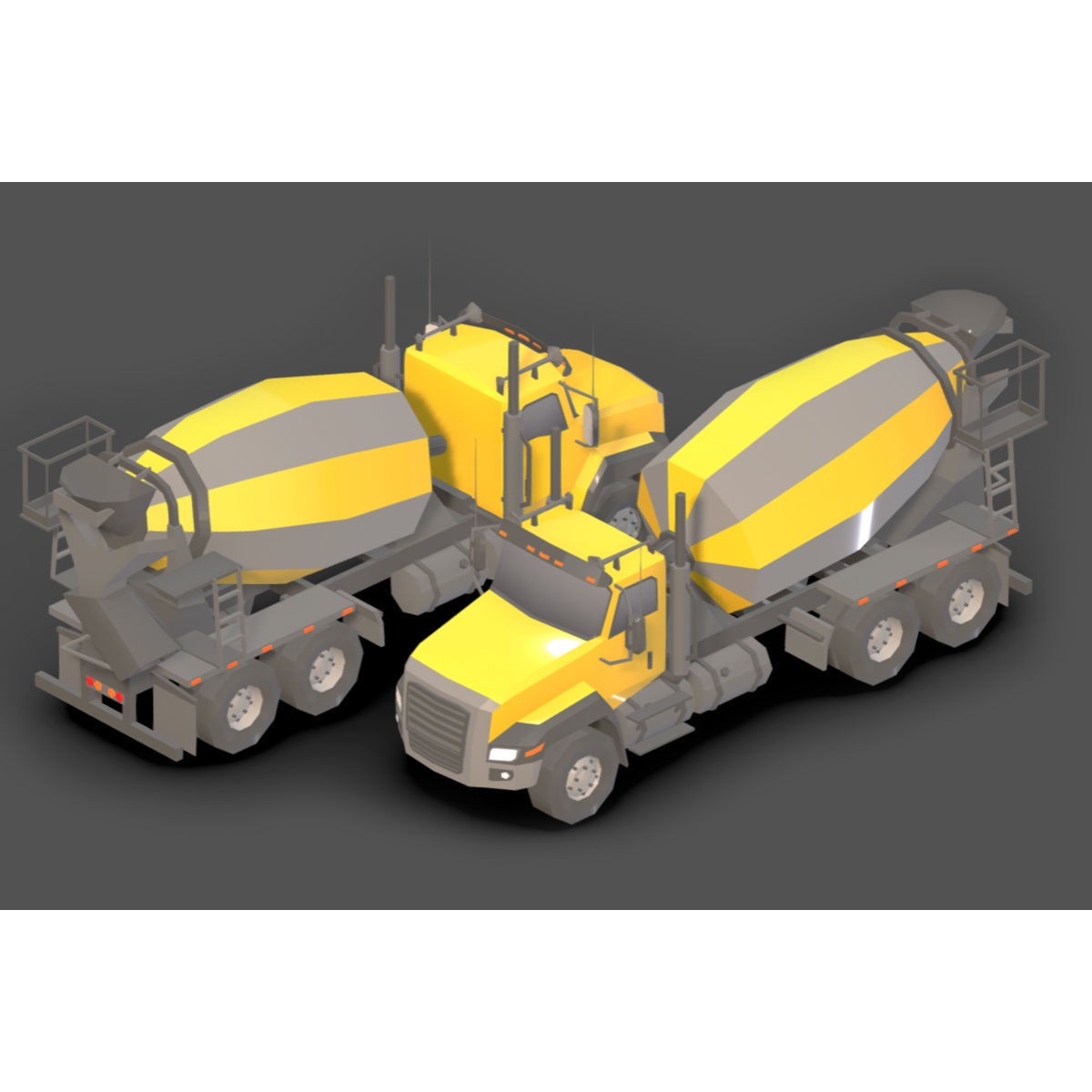 Vehicle Pack - Low-Poly Game-Ready 3D Model - View 51