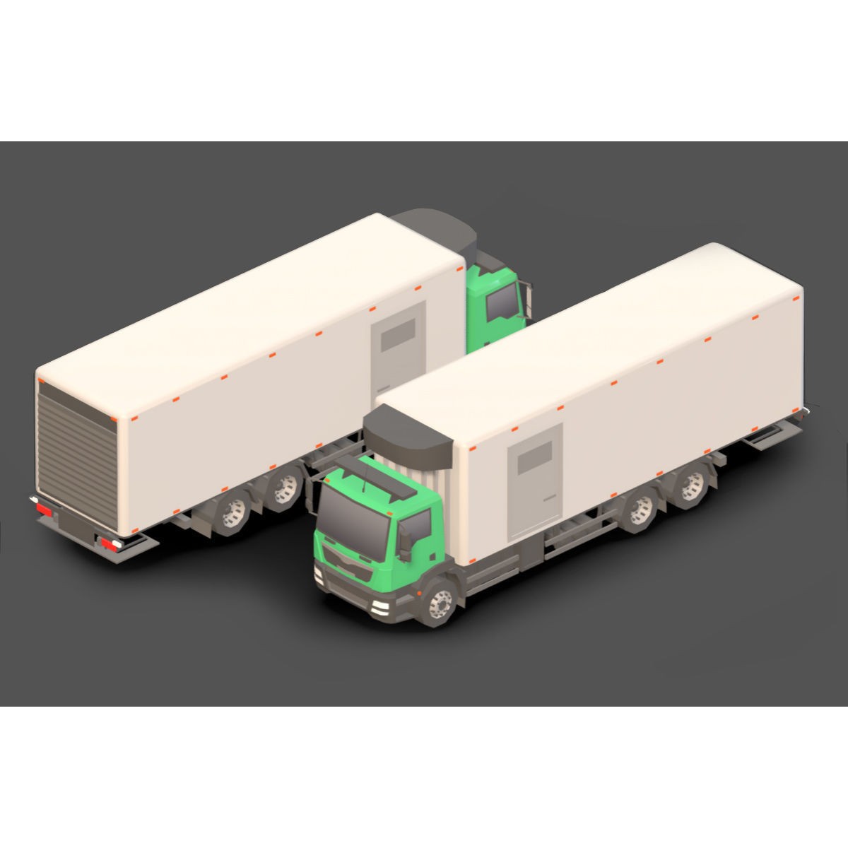 Vehicle Pack - Low-Poly Game-Ready 3D Model - View 55