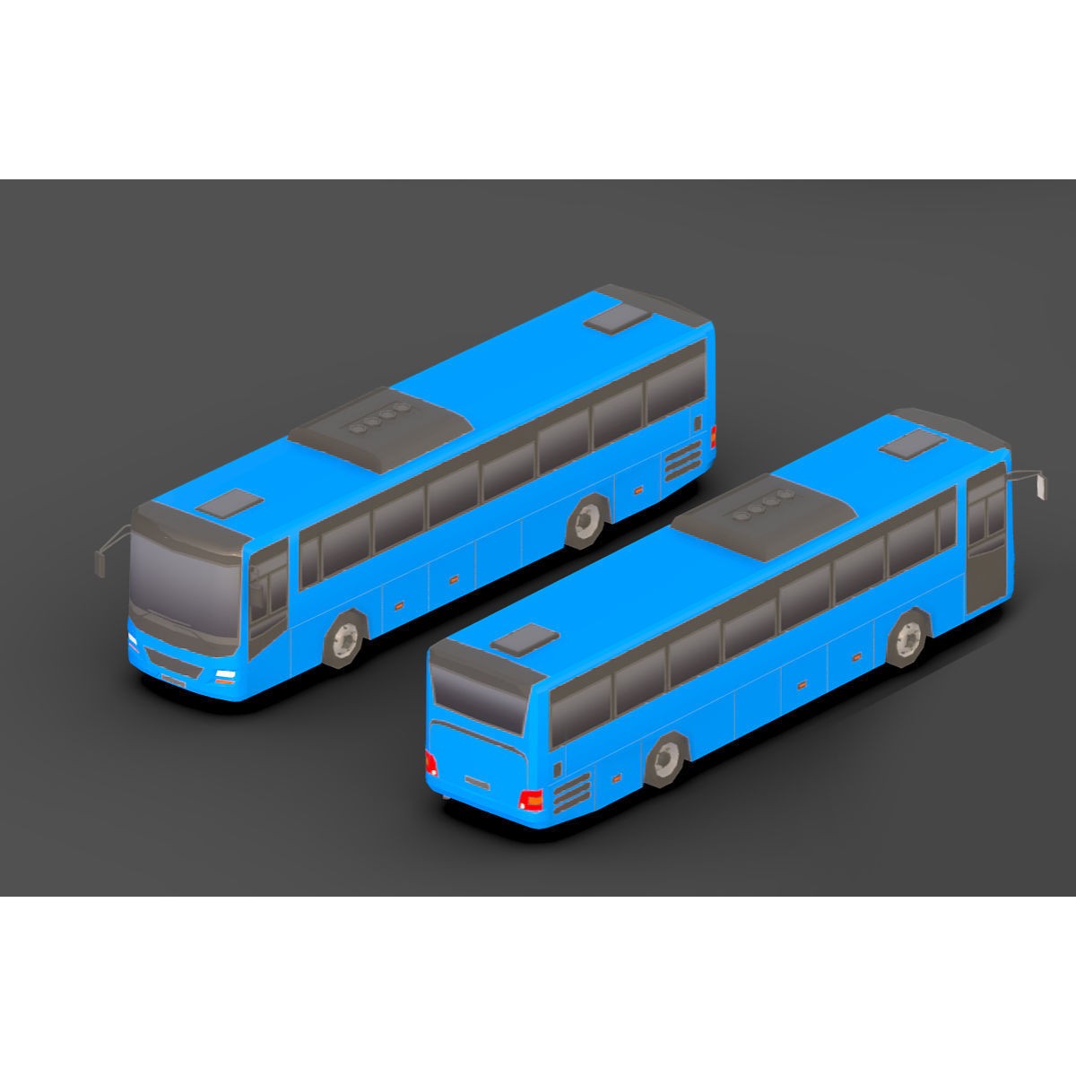 Vehicle Pack - Low-Poly Game-Ready 3D Model - View 61