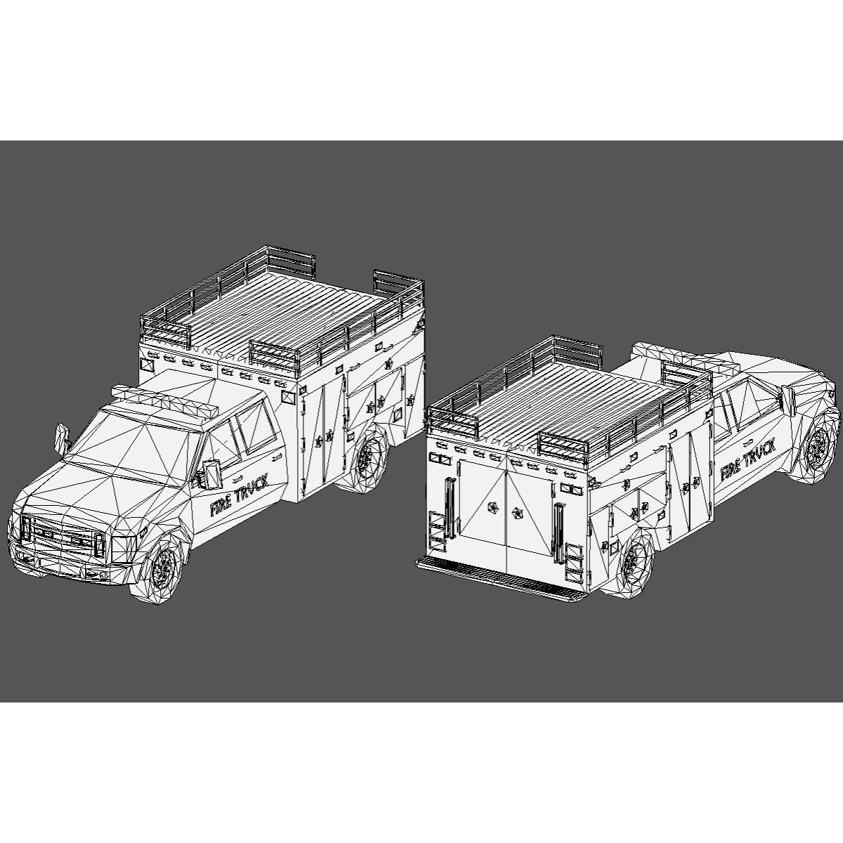 Vehicle Pack - Low-Poly Game-Ready 3D Model - View 73