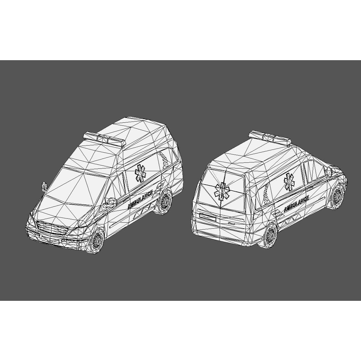 Vehicle Pack - Low-Poly Game-Ready 3D Model - View 75