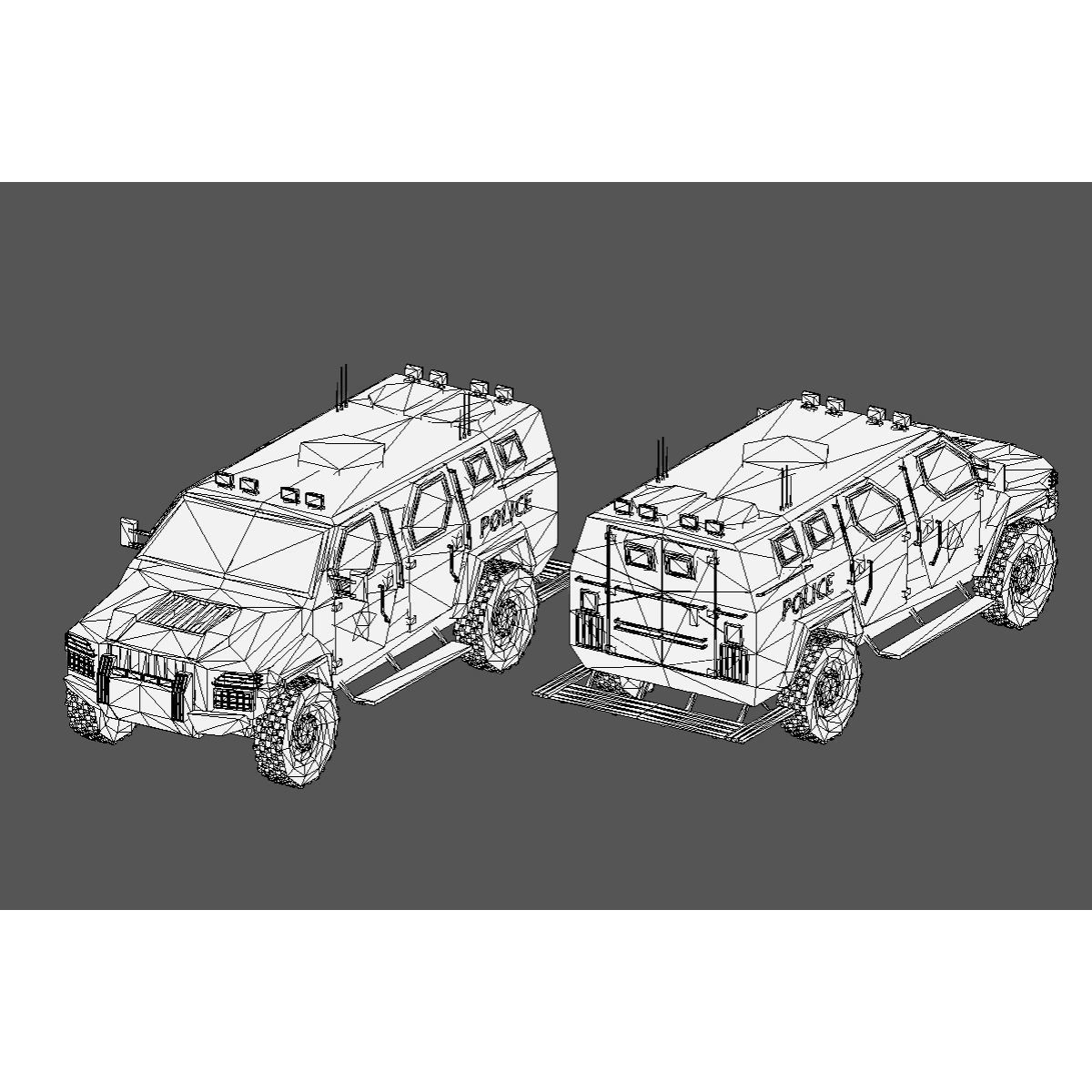 Vehicle Pack - Low-Poly Game-Ready 3D Model - View 79