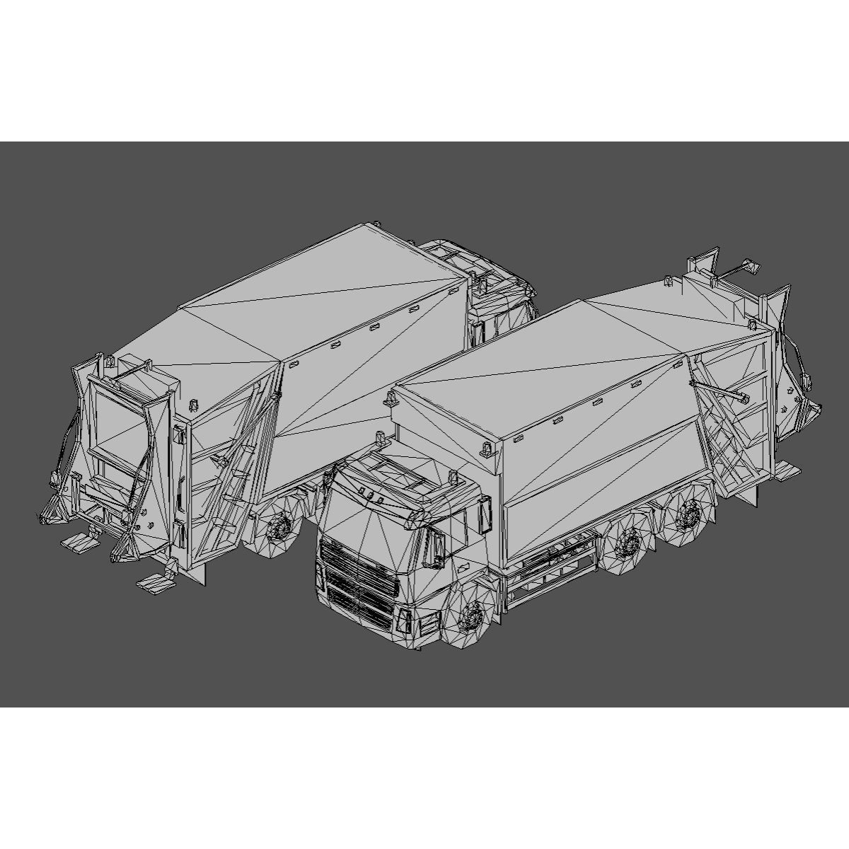 Vehicle Pack - Low-Poly Game-Ready 3D Model - View 86