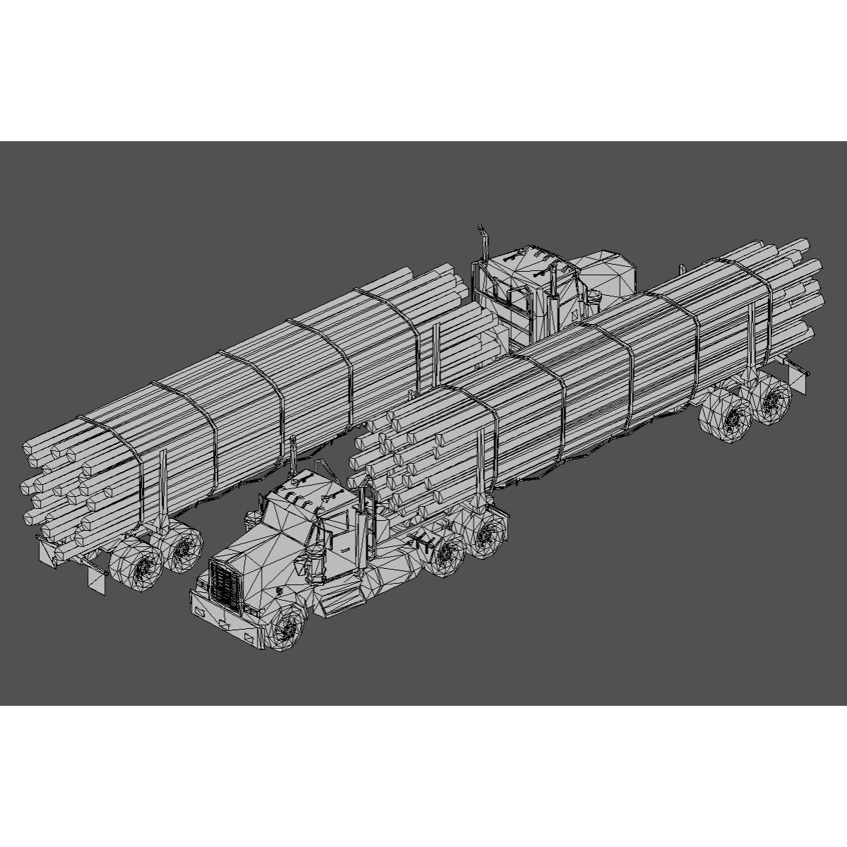 Vehicle Pack - Low-Poly Game-Ready 3D Model - View 87