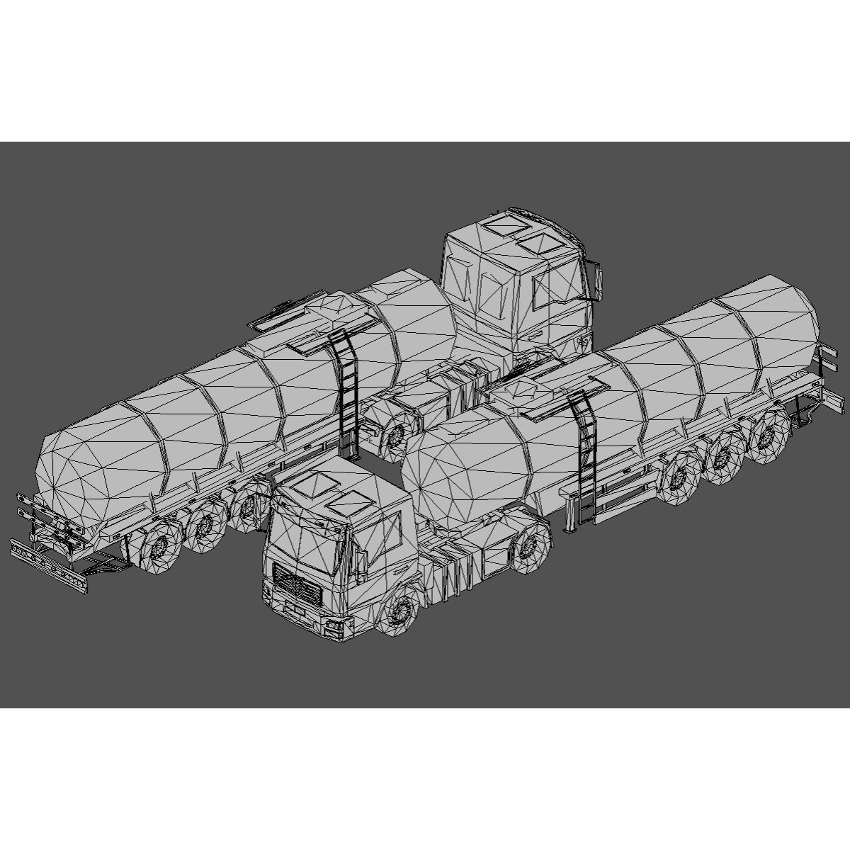 Vehicle Pack - Low-Poly Game-Ready 3D Model - View 89