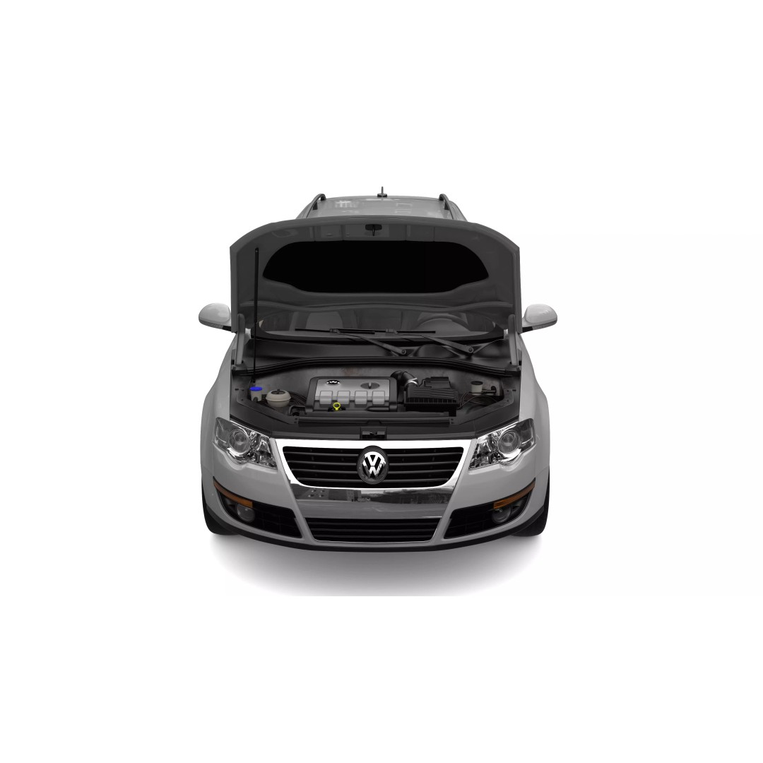 VW Passat B6 3D Model – High Poly Interior, FBX & Blender - View 13