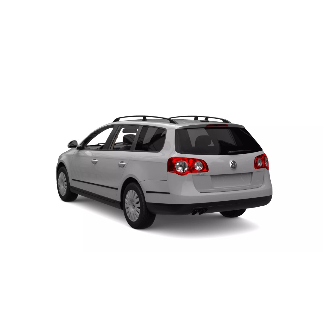 VW Passat B6 3D Model – High Poly Interior, FBX & Blender - View 8