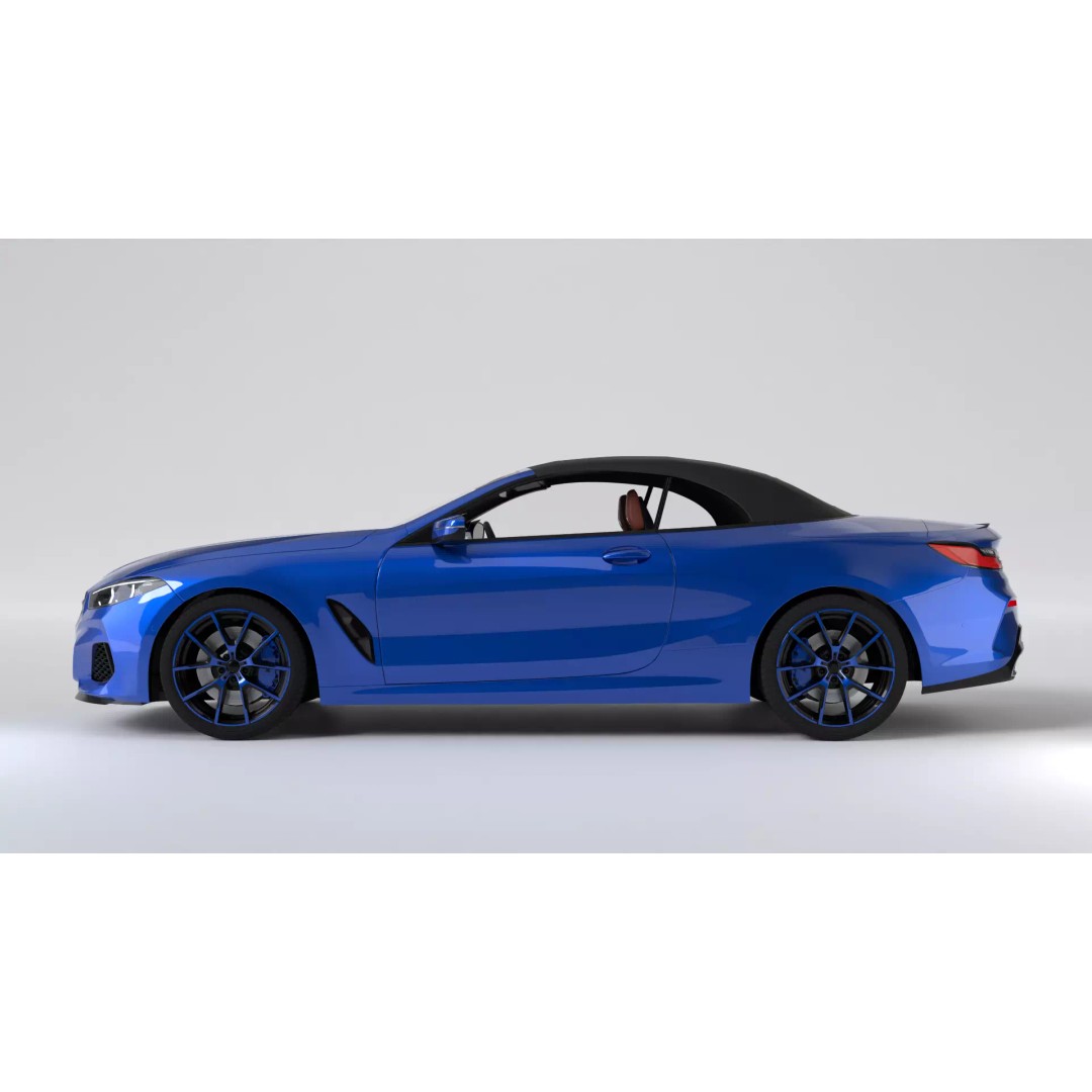 Nexaro G8 Convertible 3D Model – High Poly Game Ready Asset, Blender, FBX - View 12