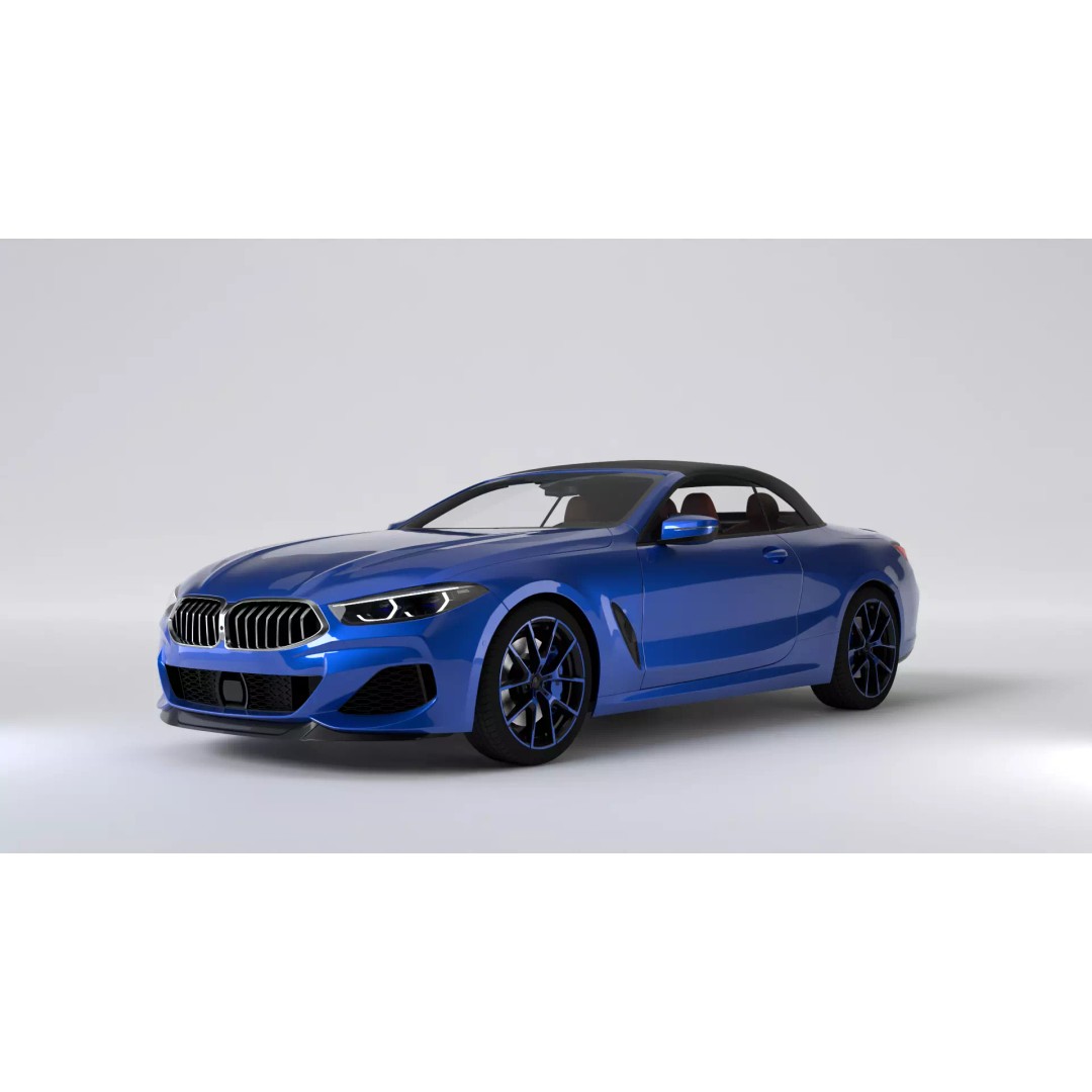 Nexaro G8 Convertible 3D Model – High Poly Game Ready Asset, Blender, FBX - View 2