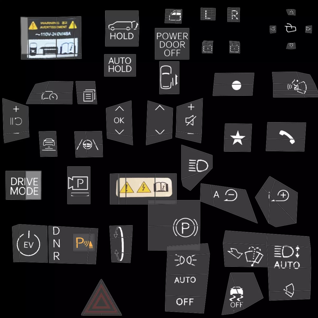 2026 KIA PV5 Passenger 3D Model – High-Detail Interior, Game Ready