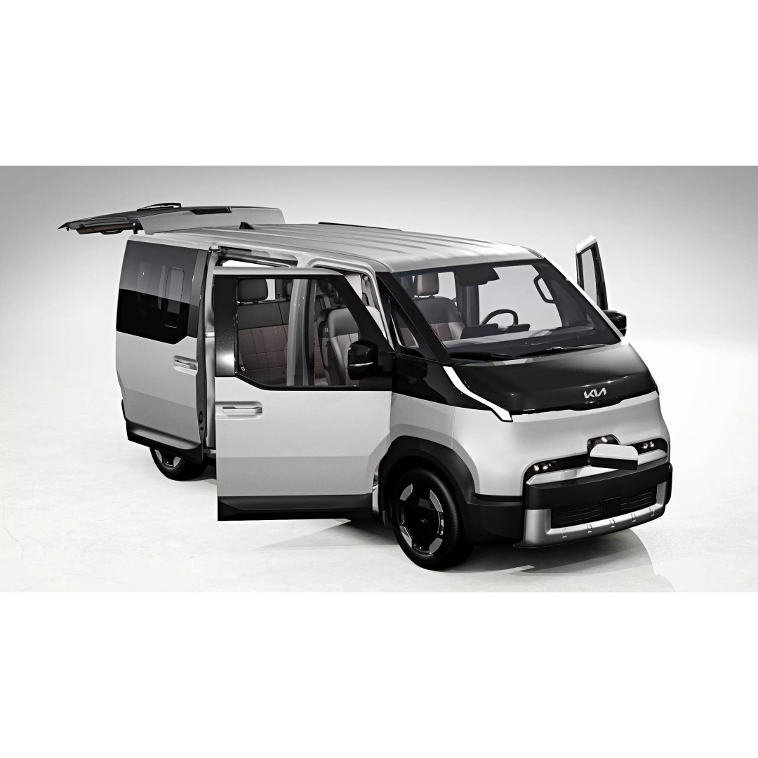 2026 KIA PV5 Passenger 3D Model – High-Detail Interior, Game Ready - View 13