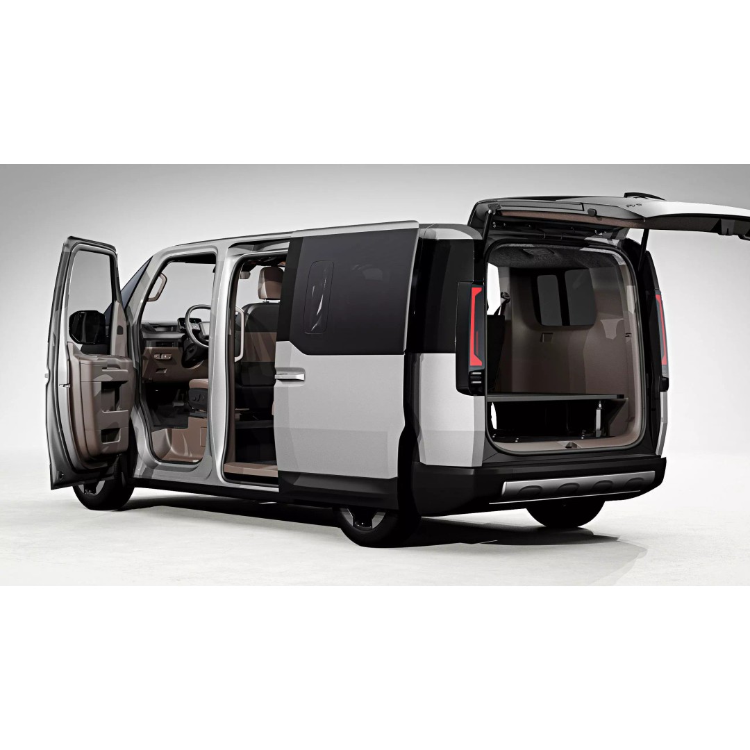 2026 KIA PV5 Passenger 3D Model – High-Detail Interior, Game Ready - View 14
