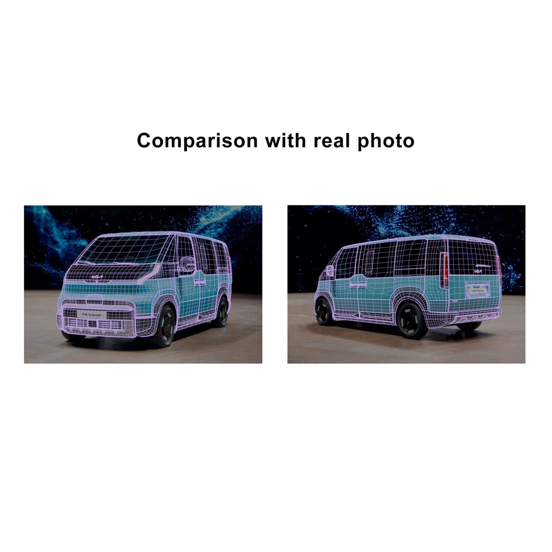 2026 KIA PV5 Passenger 3D Model – High-Detail Interior, Game Ready - View 24