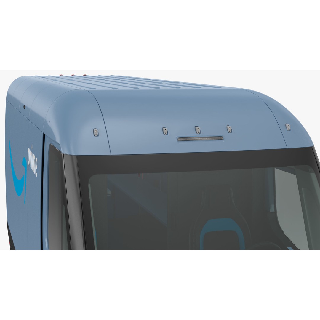Amazon Electric Delivery Van 3D Model – High Poly PBR Asset, FBX, Blender - View 20