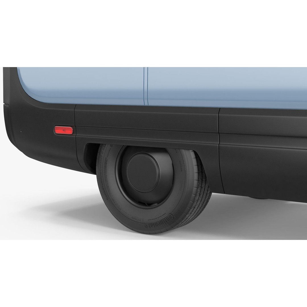 Amazon Electric Delivery Van 3D Model – High Poly PBR Asset, FBX, Blender - View 22