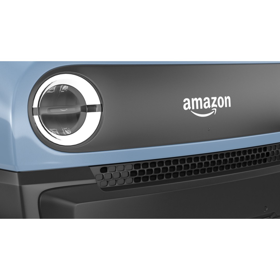 Amazon Electric Delivery Van 3D Model – High Poly PBR Asset, FBX, Blender - View 27