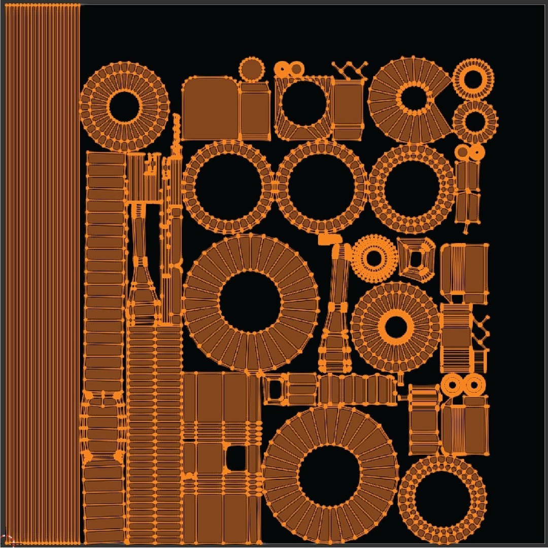DJI Agras T40 Drone 3D Model – Rigged PBR Asset for Animation - View 12