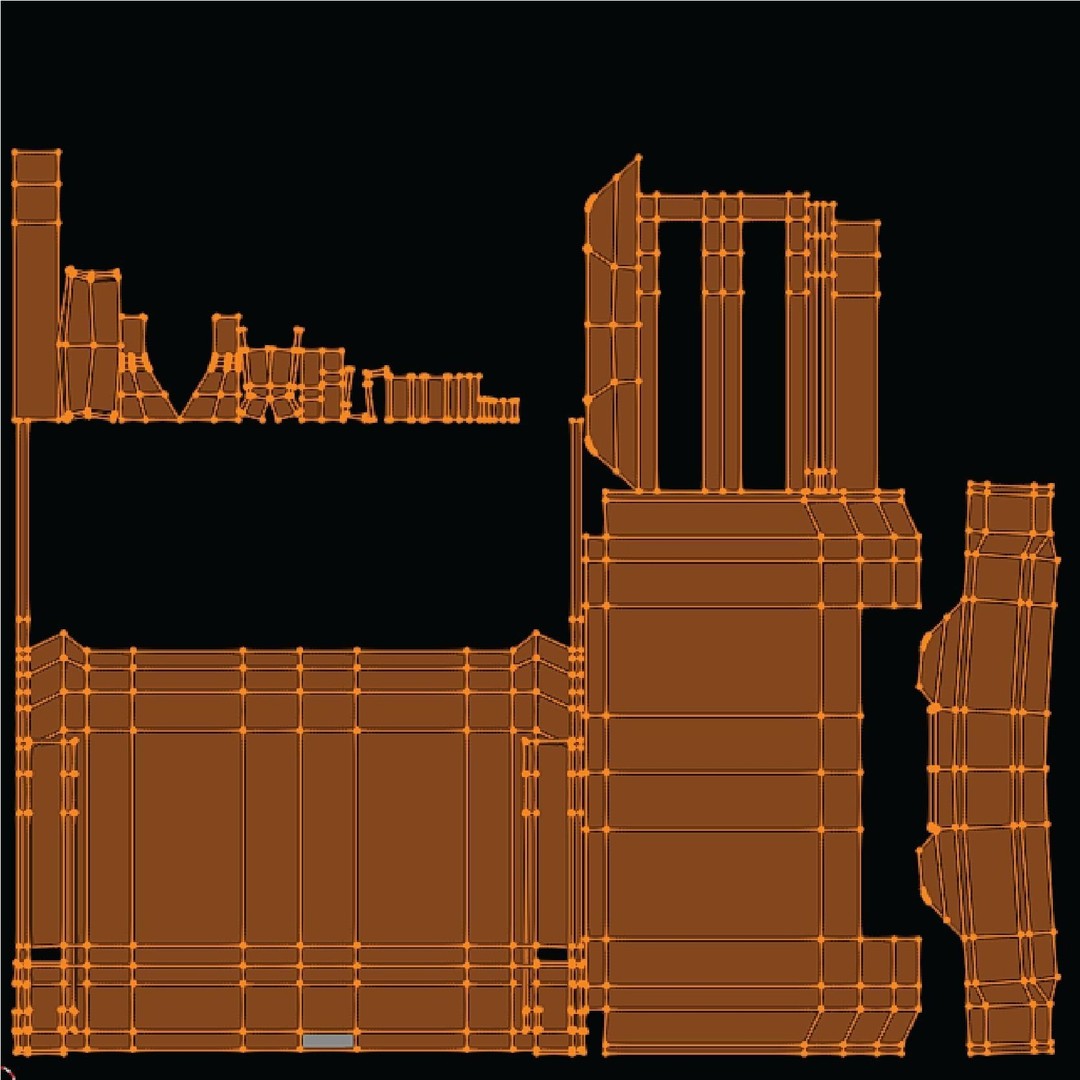 DJI Agras T40 Drone 3D Model – Rigged PBR Asset for Animation - View 13
