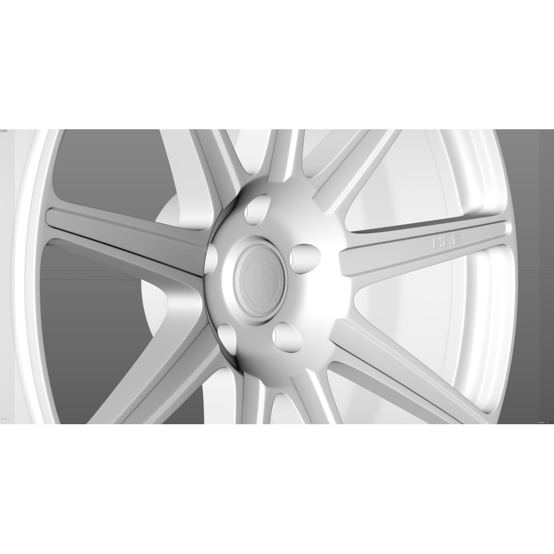 HRE TTR109 3D Model – Low Poly Vehicle Part, FBX, OBJ, Blender - View 21