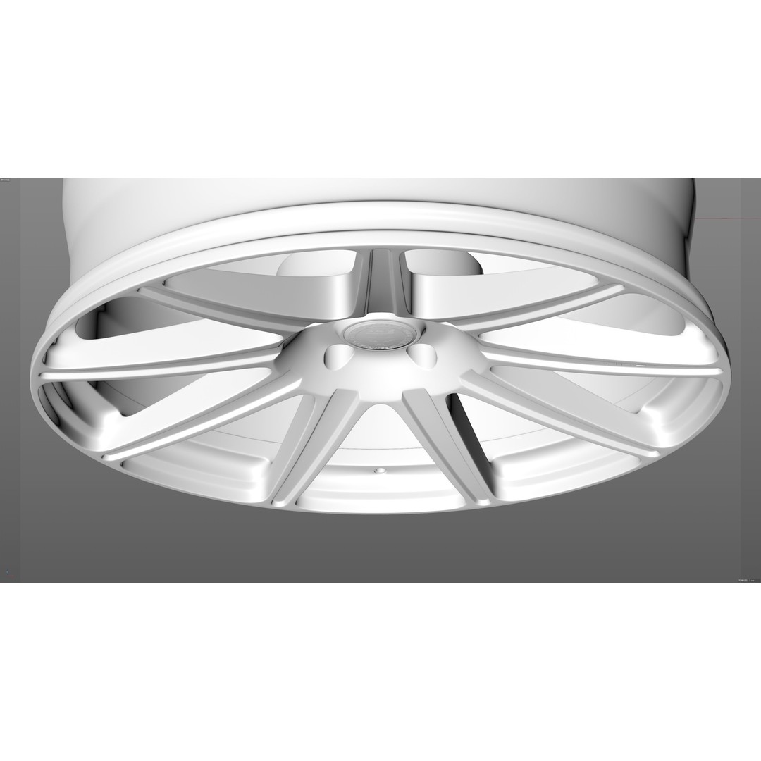 HRE TTR109 3D Model – Low Poly Vehicle Part, FBX, OBJ, Blender - View 22