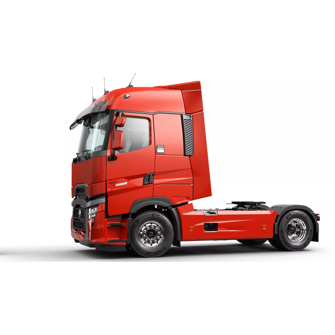 Renault T 2021 3D Model – Realistic Truck Asset with PBR Textures - View 13