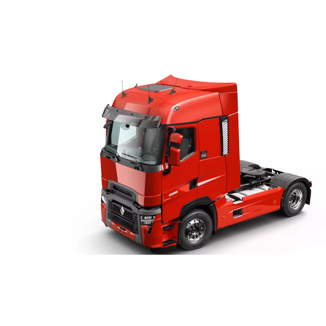 Renault T 2021 3D Model – Realistic Truck Asset with PBR Textures - View 14