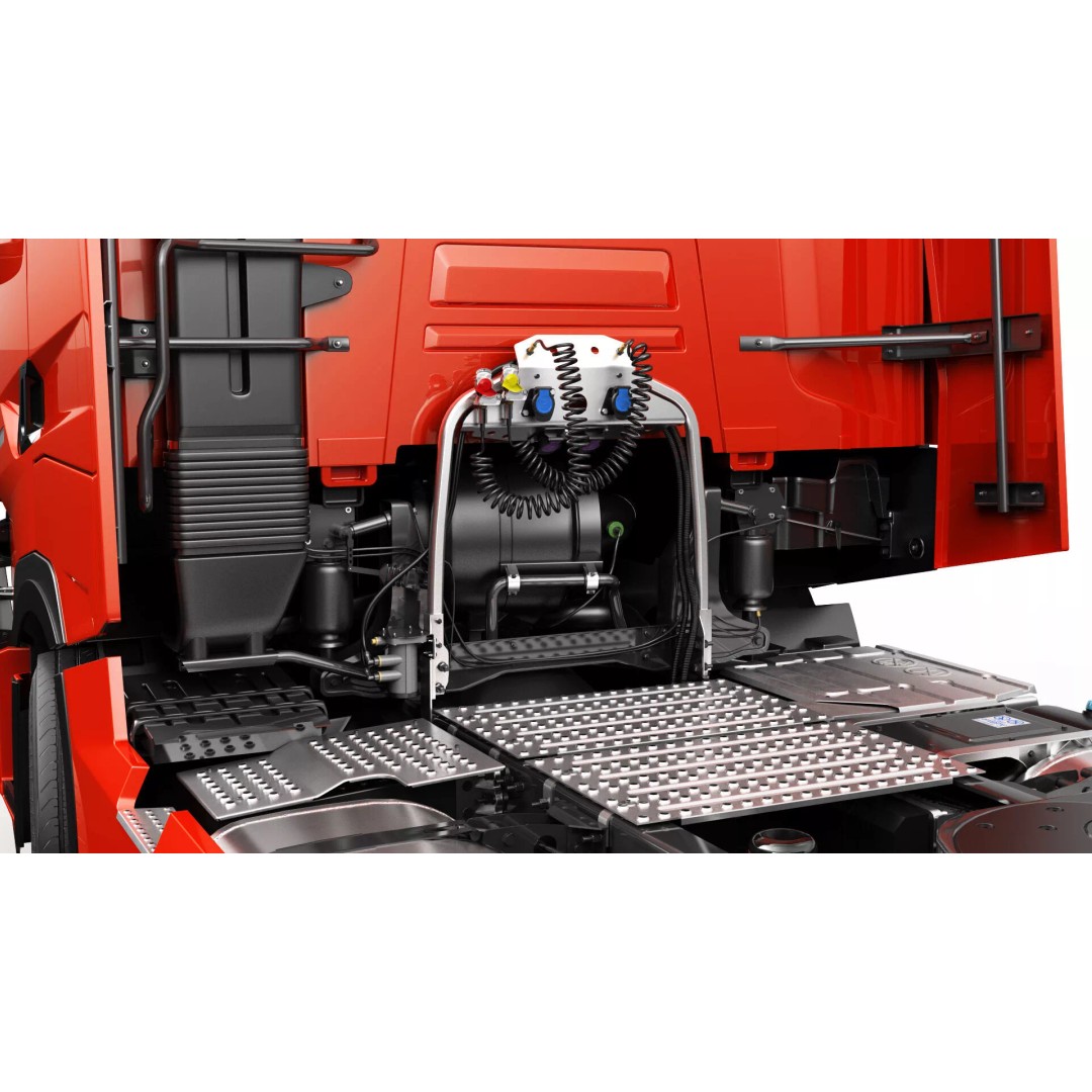 Renault T 2021 3D Model – Realistic Truck Asset with PBR Textures - View 21