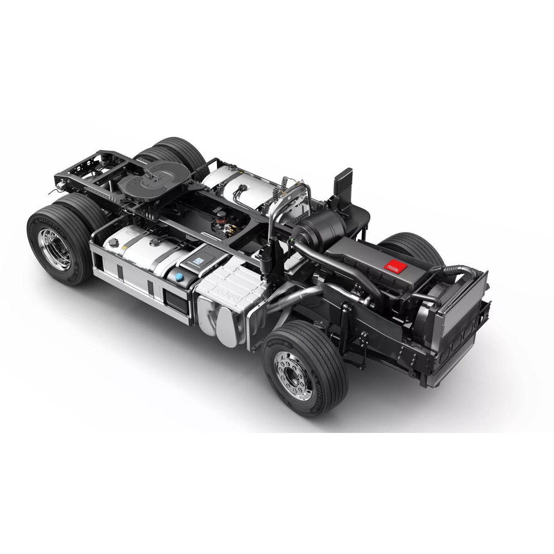 Renault T 2021 3D Model – Realistic Truck Asset with PBR Textures - View 22