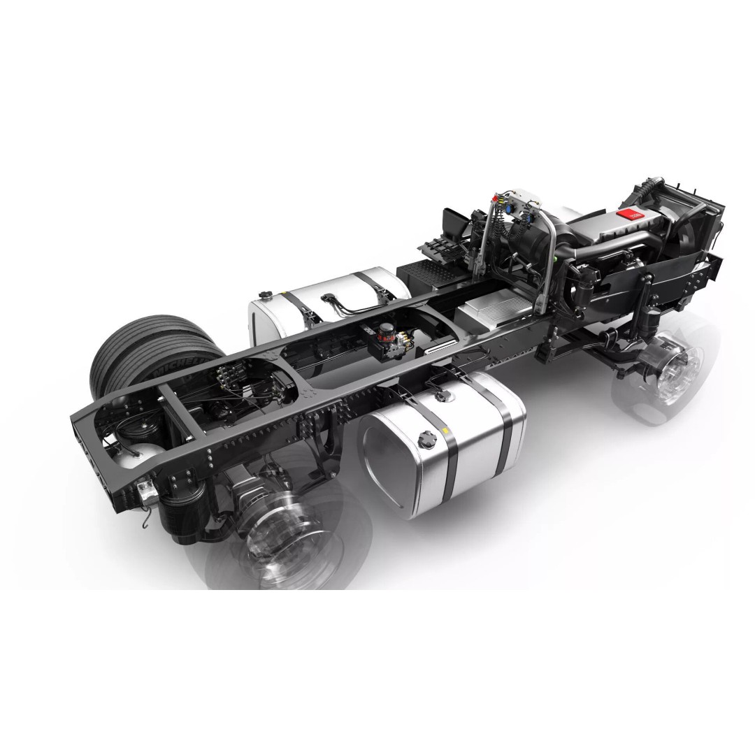 Renault T 2021 3D Model – Realistic Truck Asset with PBR Textures - View 23