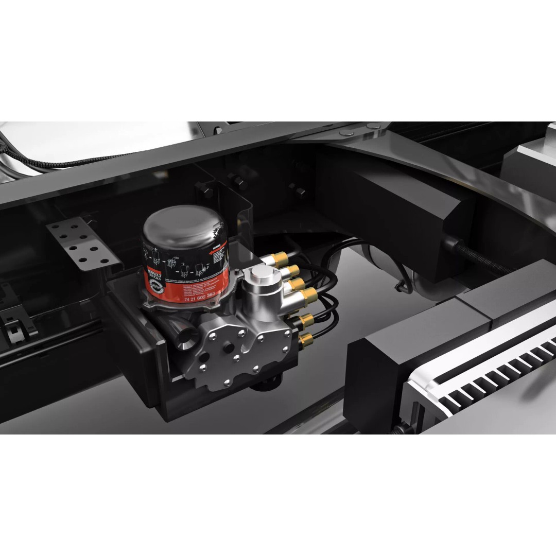 Renault T 2021 3D Model – Realistic Truck Asset with PBR Textures - View 24