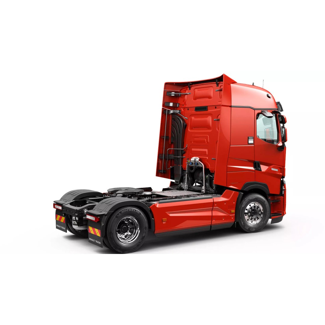 Renault T 2021 3D Model – Realistic Truck Asset with PBR Textures - View 4