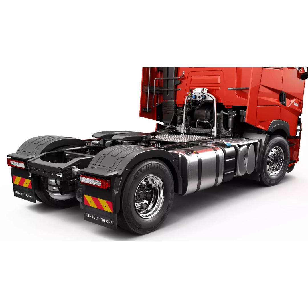 Renault T 2021 3D Model – Realistic Truck Asset with PBR Textures - View 5