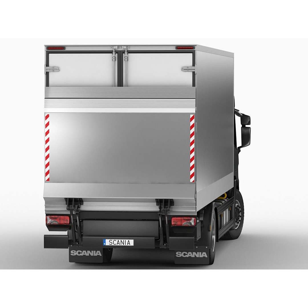 Box Rigid Truck 3D Model – Realistic European Delivery Vehicle, FBX & OBJ - View 17