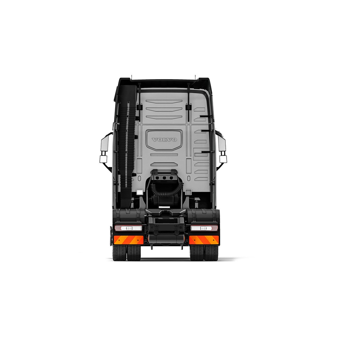 Volvo FH16 3D Model – High Poly Truck with PBR Textures, FBX - View 5