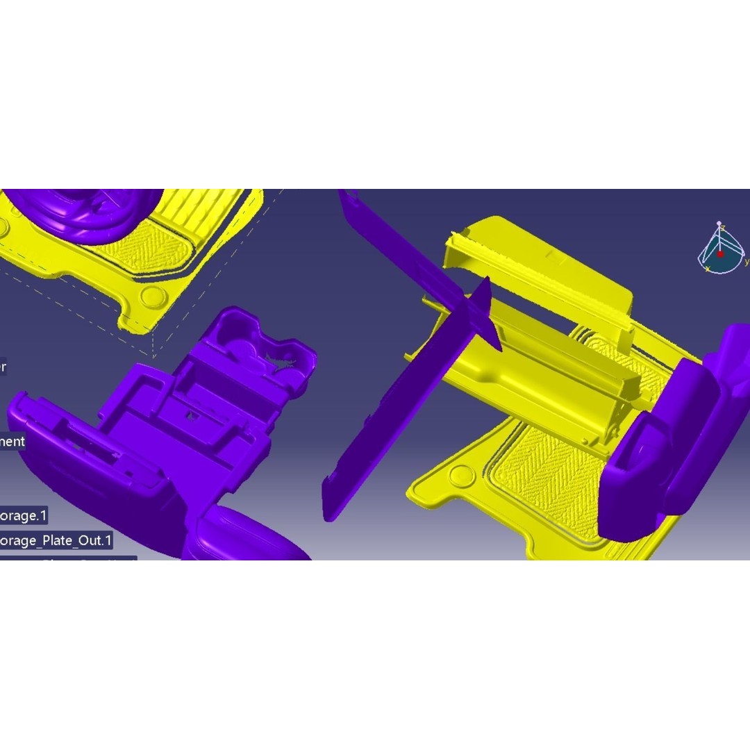 Dodge RAM 1500 Limited Crew Cab 4x4 2019 3D Model – High Detail Vehicle Scan, STL - View 17
