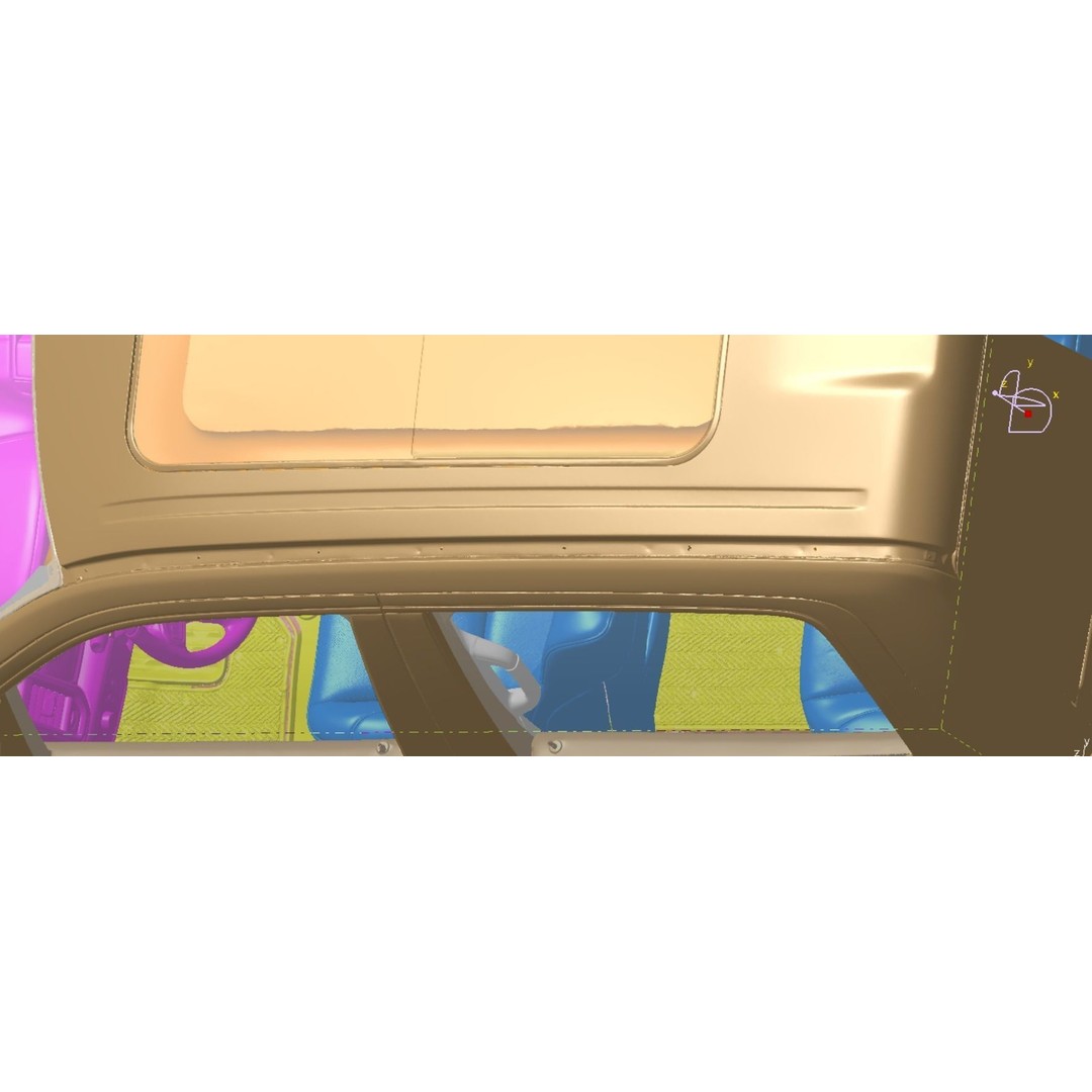 Dodge RAM 1500 Limited Crew Cab 4x4 2019 3D Model – High Detail Vehicle Scan, STL - View 3