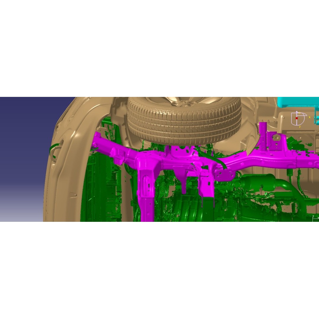 Dodge RAM 1500 Limited Crew Cab 4x4 2019 3D Model – High Detail Vehicle Scan, STL - View 6