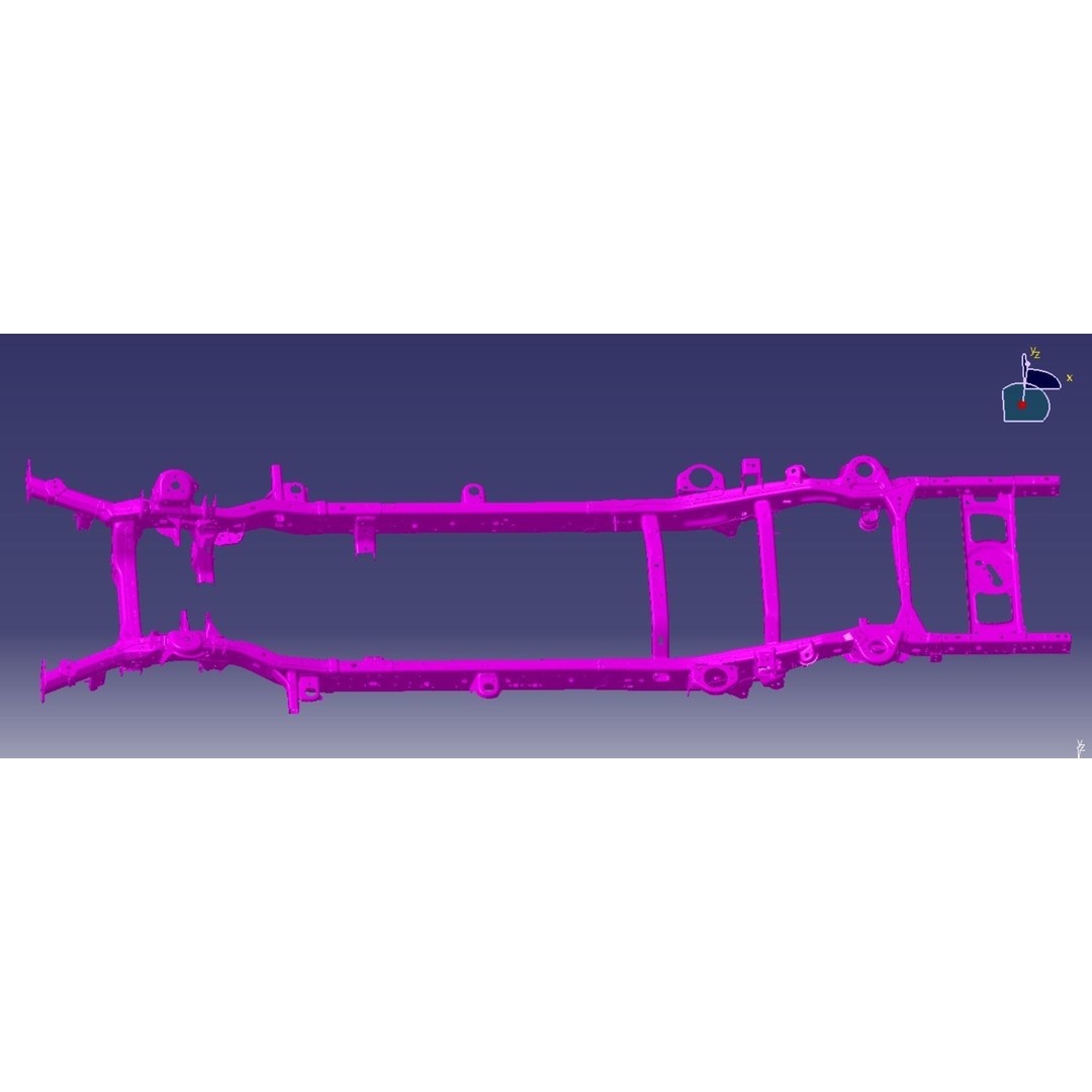 Dodge RAM 1500 Limited Crew Cab 4x4 2019 3D Model – High Detail Vehicle Scan, STL - View 9