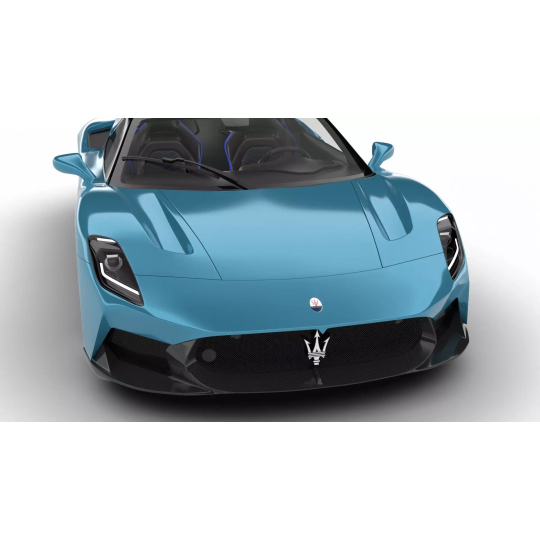 Maserati MCPura Cielo 2026 3D Model – High Poly Rigged Sport Car, FBX, OBJ - View 10