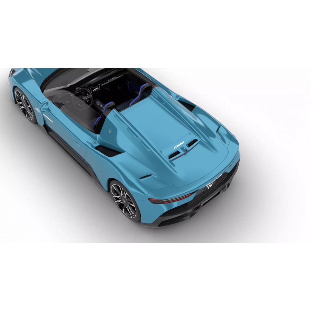 Maserati MCPura Cielo 2026 3D Model – High Poly Rigged Sport Car, FBX, OBJ - View 13