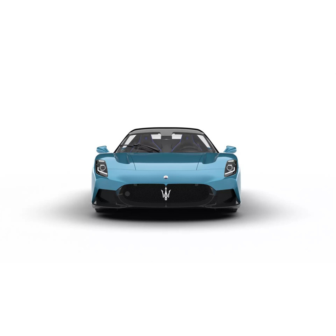 Maserati MCPura Cielo 2026 3D Model – High Poly Rigged Sport Car, FBX, OBJ - View 16