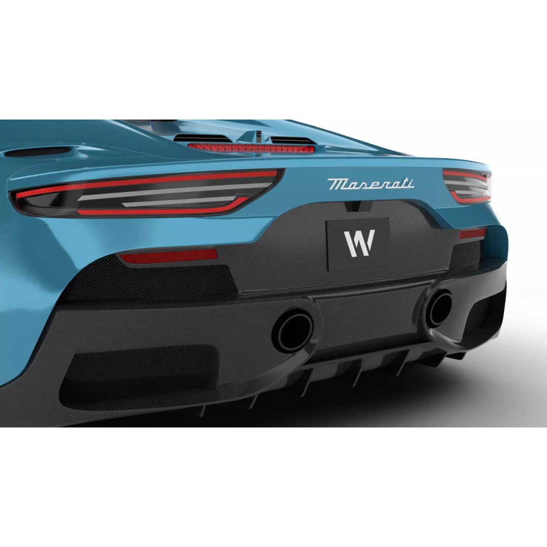 Maserati MCPura Cielo 2026 3D Model – High Poly Rigged Sport Car, FBX, OBJ - View 18