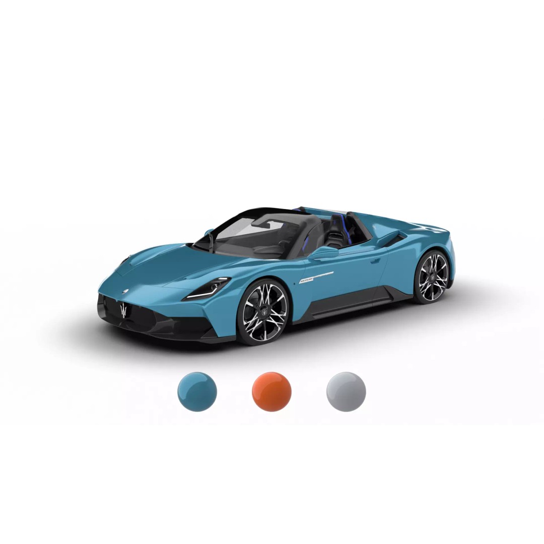 Maserati MCPura Cielo 2026 3D Model – High Poly Rigged Sport Car, FBX, OBJ - View 2